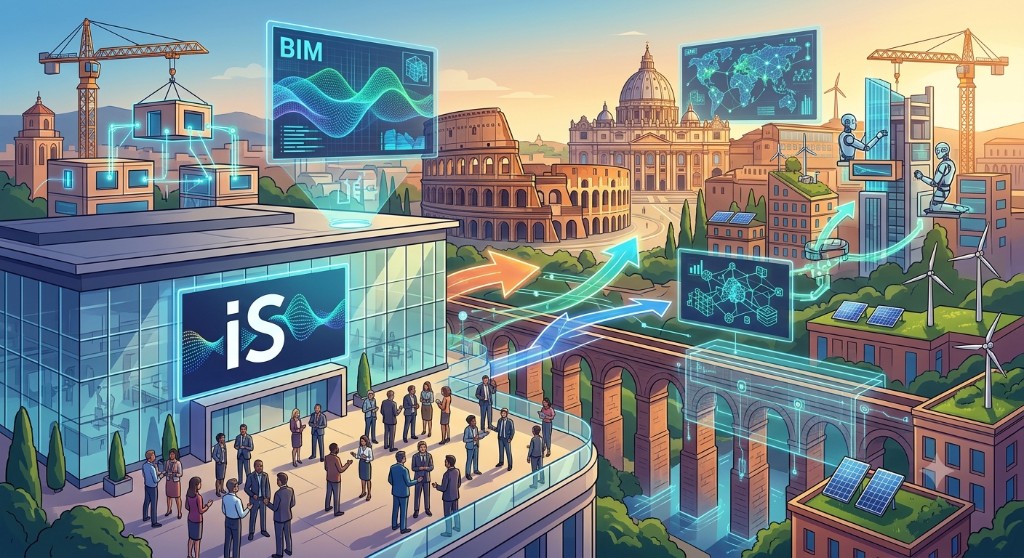 Smart infrastructure conference — digital innovation and smart construction in Rome